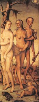 Hans Baldung Grien : Three Ages of Man and Three Graces